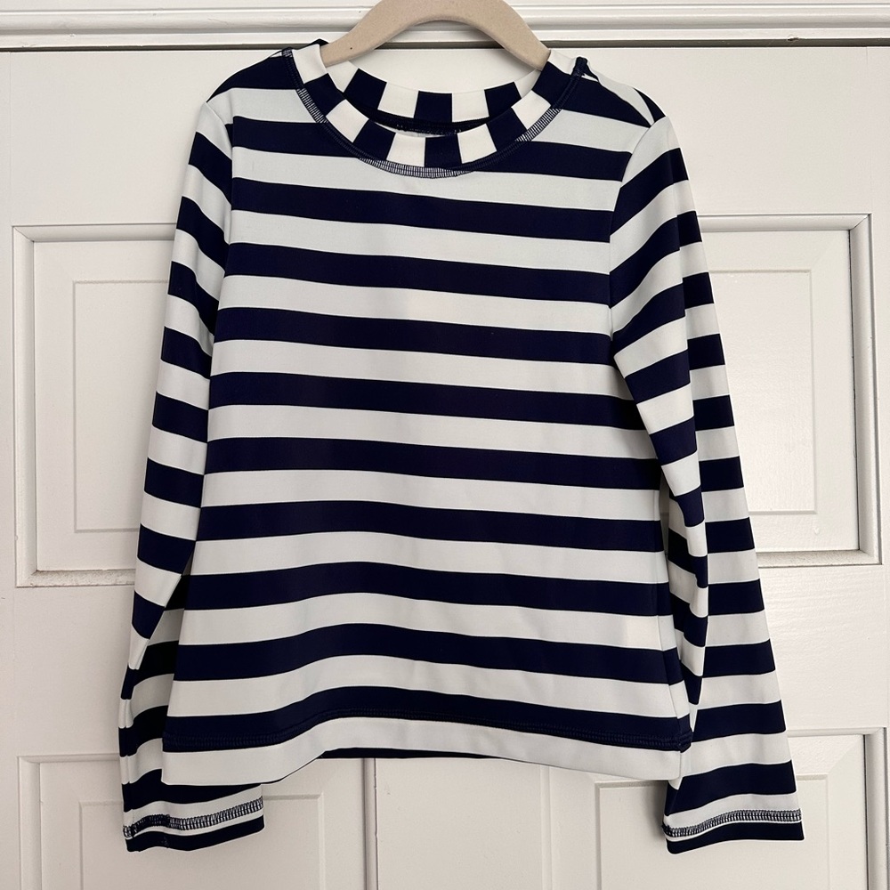 Hanna Andersson NWT Girls Rash Guard Top - Size 120cm US 6-7